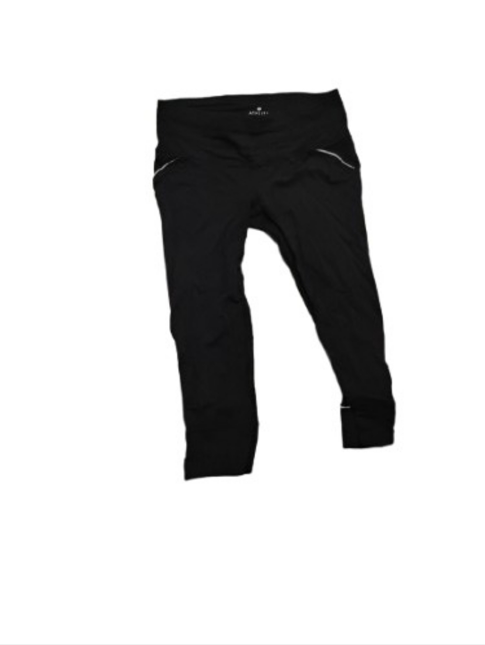 Athleta Relay Capri Reflective Detail Athletic Tights Leggings Sz S